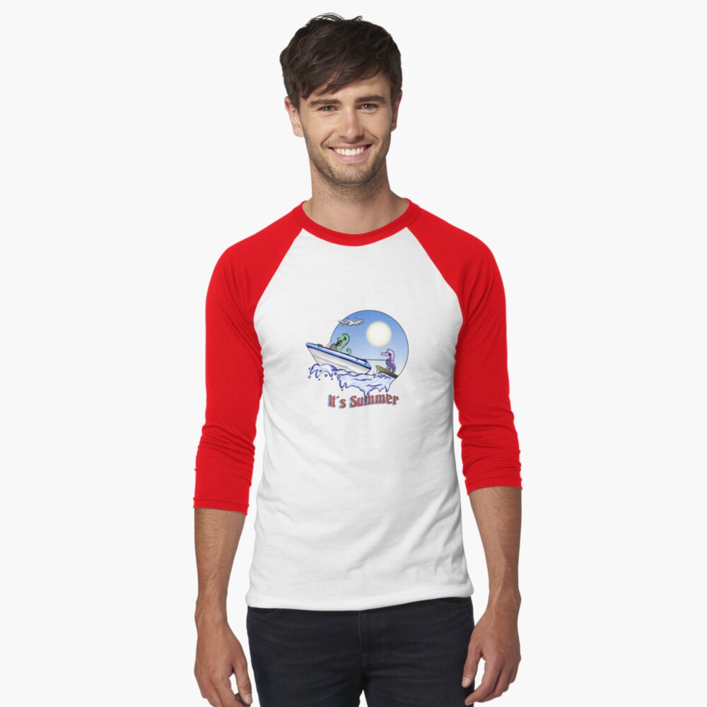 Artikel-Vorschau von Baseballshirt mit 3/4-Arm, designt und verkauft von Kobeko.