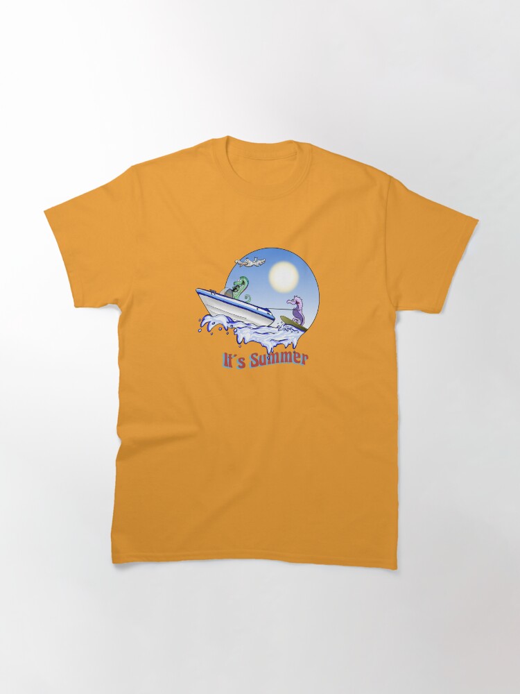 Thumbnail 3 von 7, Classic T-Shirt, It´s Summer designt und verkauft von Kobeko.
