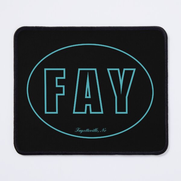 Artikelvorschau, FAY Fayetteville, North Carolina, NC Flughafencode entworfen und verkauft von Lartheviking.