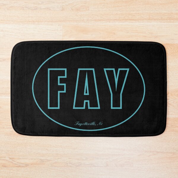 Aperçu de l'œuvre Code de l'aéroport FAY Fayetteville Caroline du Nord NC créée et vendue par Lartheviking.