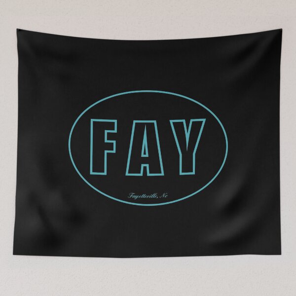 Artikelvorschau, FAY Fayetteville, North Carolina, NC Flughafencode entworfen und verkauft von Lartheviking.