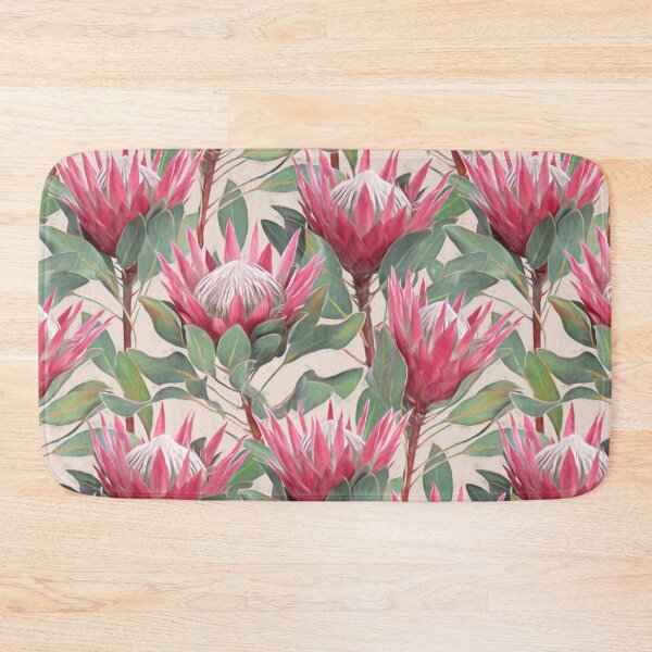 Item preview, Painted King Proteas on Cream  designed and sold by micklyn.