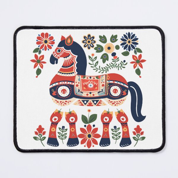 Item preview, Swedish Dala Horses, Floral Horses designed and sold by xiao xuans.