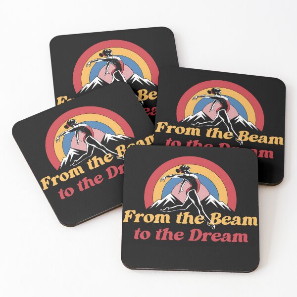 Item preview, From the Beam to the Dream, Funny gifts for gymnastic dad designed and sold by MikeKart.