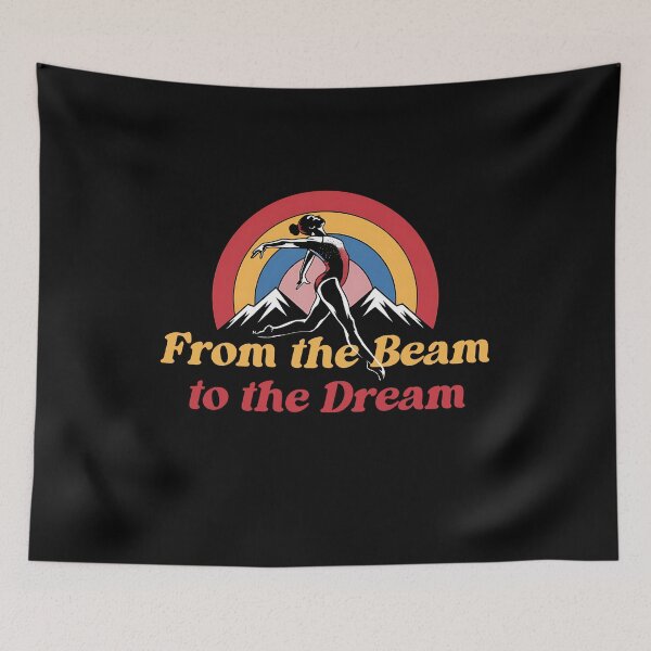 Item preview, From the Beam to the Dream, Funny gifts for gymnastic dad designed and sold by MikeKart.