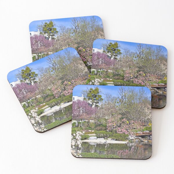 Item preview, Magnolia flower tree and haron bird in Setagaya Park Vienna  designed and sold by goceris.