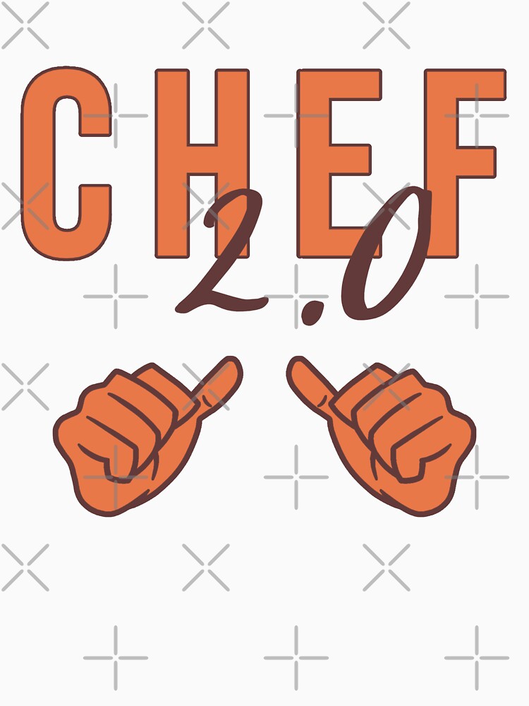 Thumbnail 7 von 7, Classic T-Shirt, Chef 2.0 designt und verkauft von Kobeko.