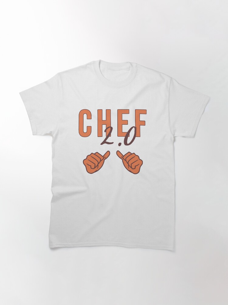 Thumbnail 3 von 7, Classic T-Shirt, Chef 2.0 designt und verkauft von Kobeko.