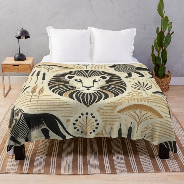 Item preview, Lion pattern designed and sold by WildlifeSafari.