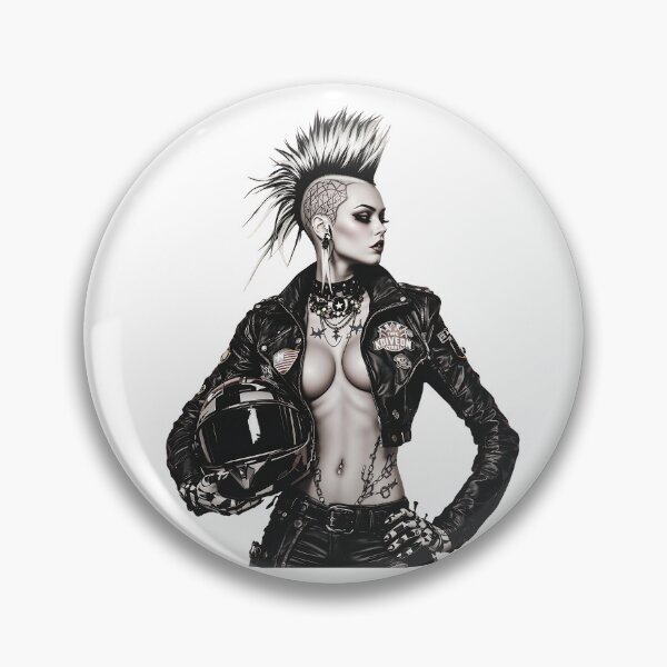Item preview, biker girl designed and sold by rajdigitalarts.