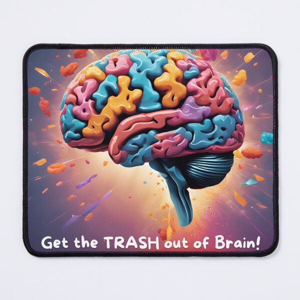 Item preview, Get The Trash Out OF Brain! designed and sold by HELLO TIGER.