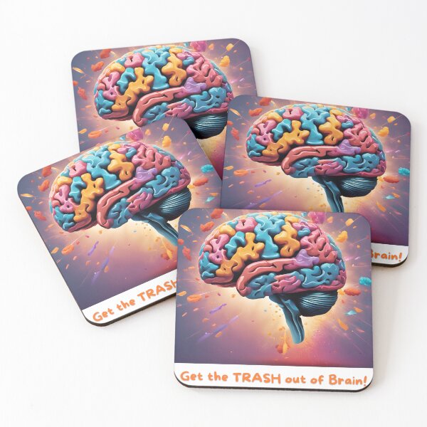 Item preview, Get The Trash Out OF Brain! designed and sold by HELLO TIGER.