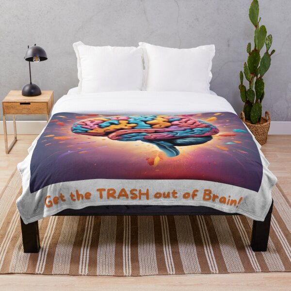 Item preview, Get The Trash Out OF Brain! designed and sold by HELLO TIGER.