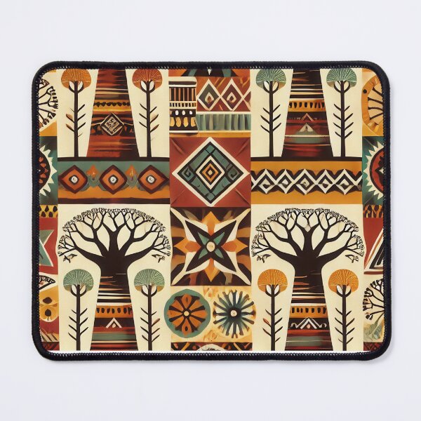 Item preview, Baobab ethno pattern designed and sold by WildlifeSafari.