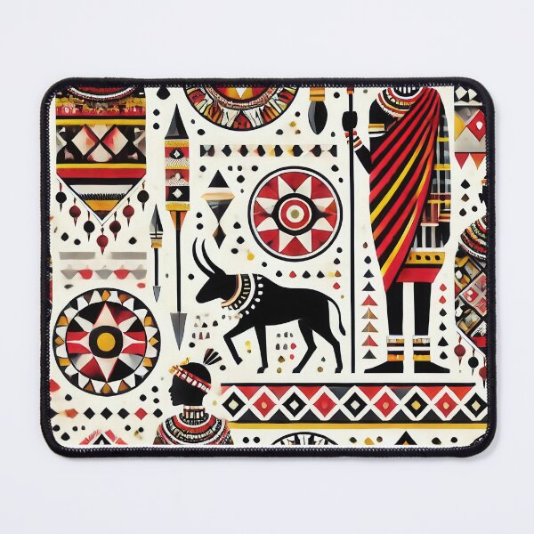 Item preview, Masai ethno pattern designed and sold by WildlifeSafari.