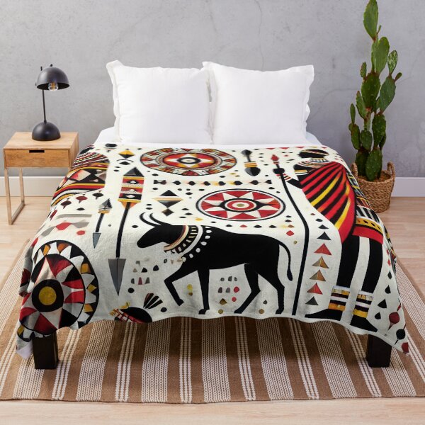 Item preview, Masai ethno pattern designed and sold by WildlifeSafari.