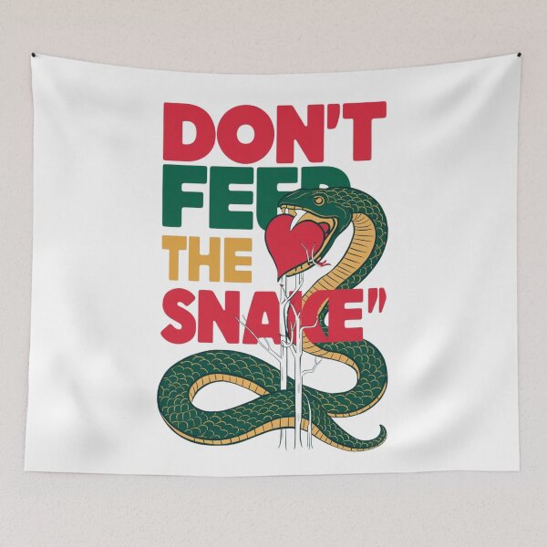 Item preview, The Snake with a Heart: Don’t Let It Fool You! CLASSIC T-SHIRT designed and sold by inkfluenceart.