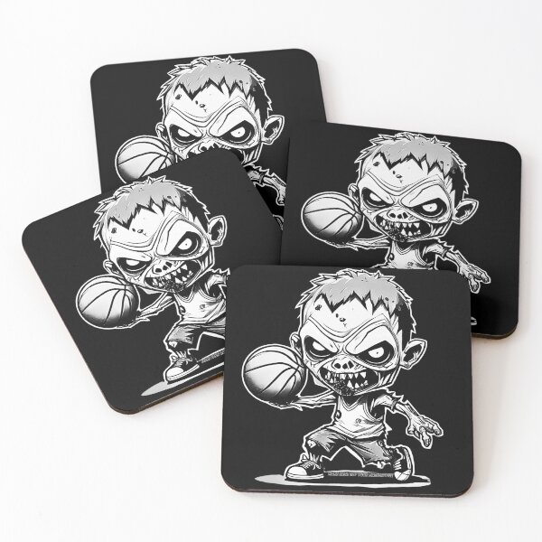 Item preview, Basket of the Undead -Zombie basketball design  designed and sold by attakorn.