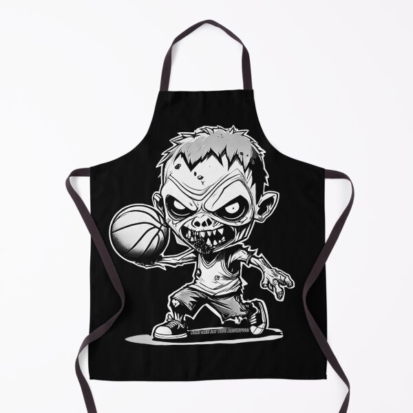 Item preview, Basket of the Undead -Zombie basketball design designed and sold by attakorn.