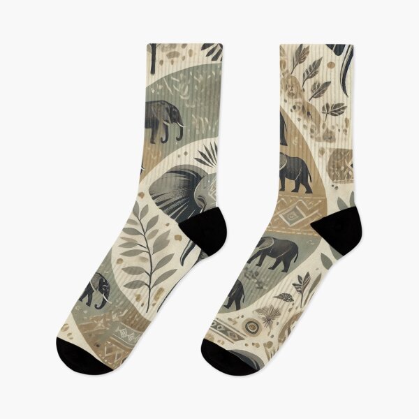 Item preview, Elephant pattern designed and sold by WildlifeSafari.
