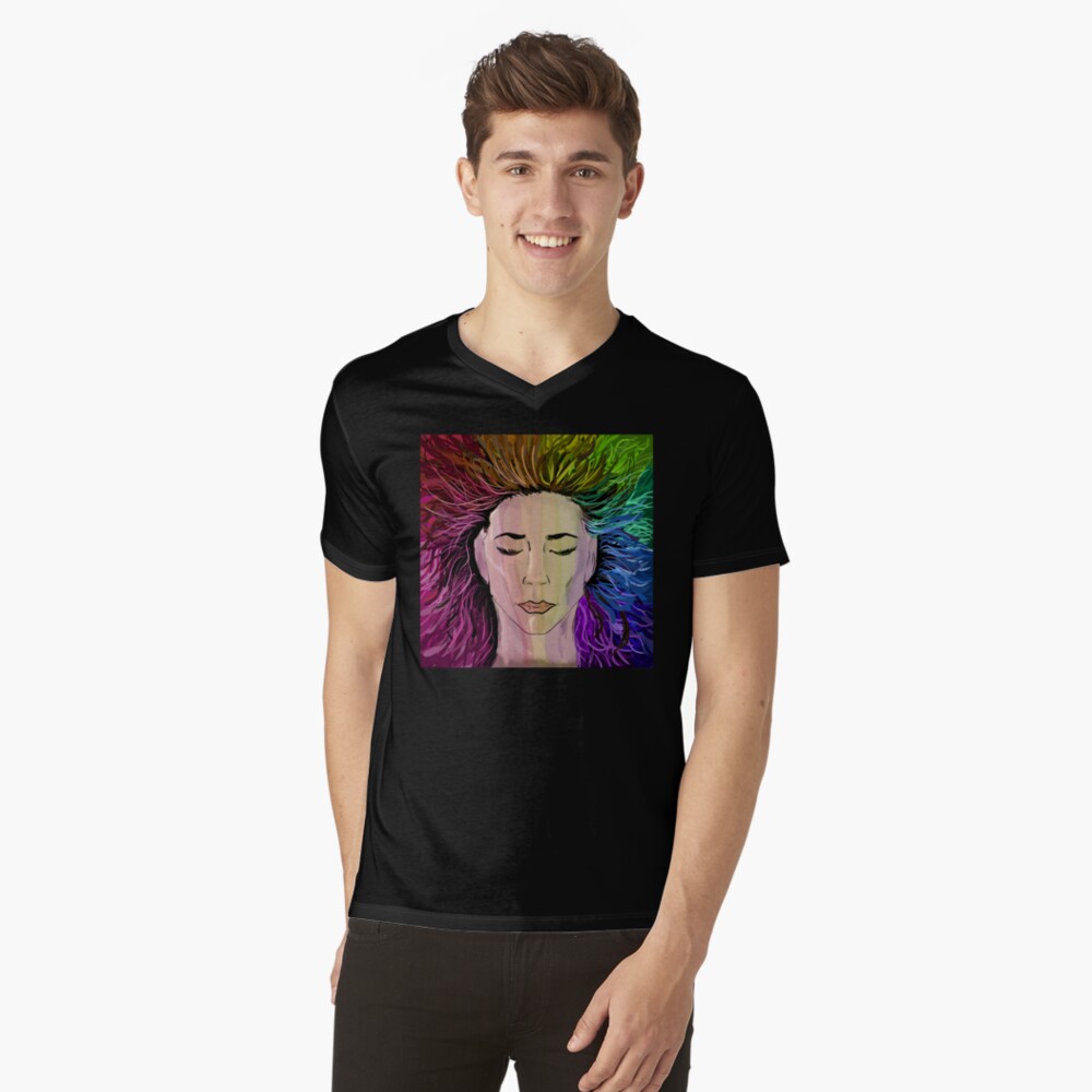 Artikel-Vorschau von T-Shirt mit V-Ausschnitt, designt und verkauft von Kobeko.