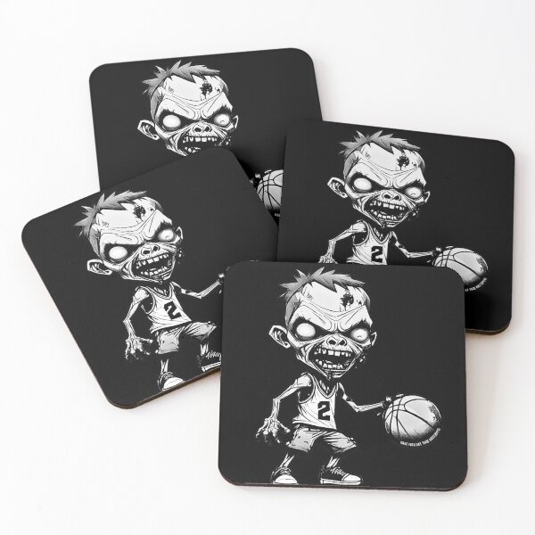 Item preview, Basket of the Undead -Zombie basketball design  designed and sold by attakorn.