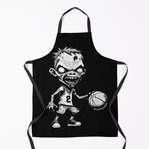 Item preview, Basket of the Undead -Zombie basketball design designed and sold by attakorn.