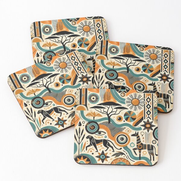 Item preview, Moder African Ethno designed and sold by WildlifeSafari.