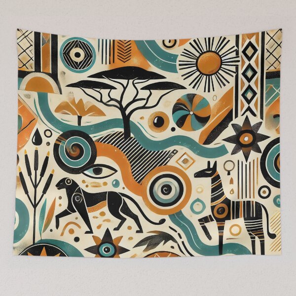 Item preview, Moder African Ethno designed and sold by WildlifeSafari.