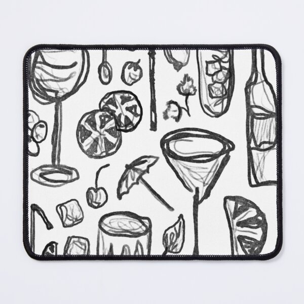 Item preview, cocktails print designed and sold by printsbyh.