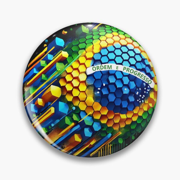 Item preview, Brazil Flag designed and sold by maistendencias.