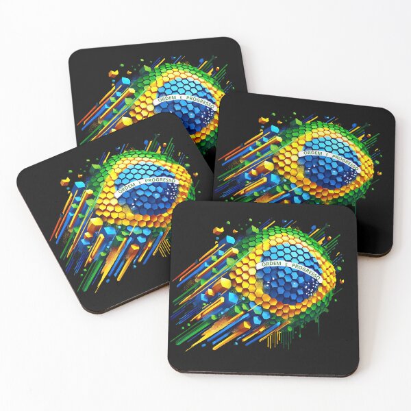 Item preview, Brazil Flag designed and sold by maistendencias.