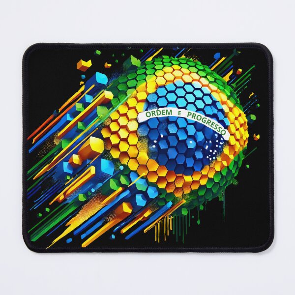 Item preview, Brazil Flag designed and sold by maistendencias.