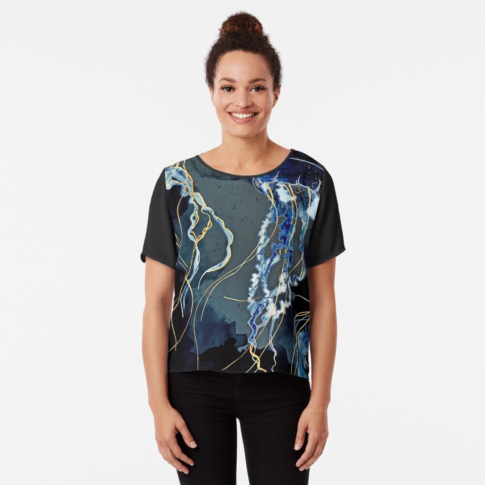Artikel-Vorschau von Chiffon Top, designt und verkauft von spacefrogdesign.