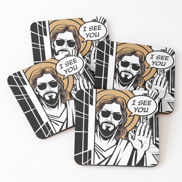 Item preview, Cool Jesus Pop Art - I See You designed and sold by ZetaDream.