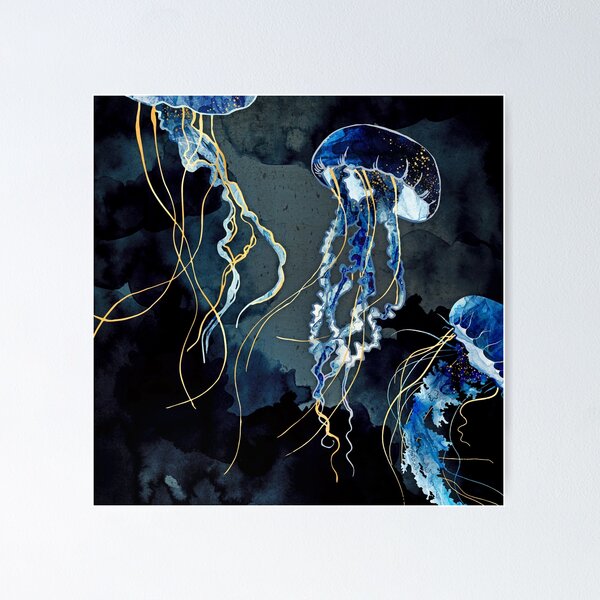 Metallic Ocean III Poster