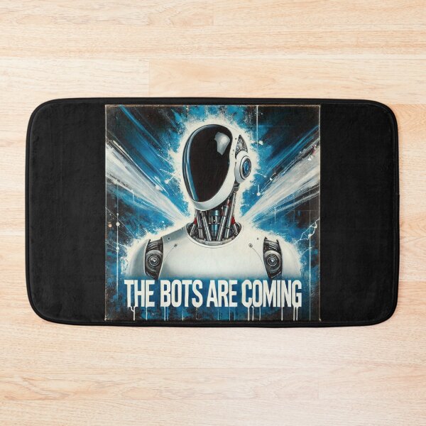 Item preview, the bots are coming designed and sold by TEEJAMBOREE.