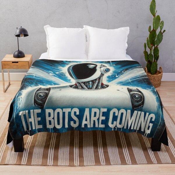 Item preview, the bots are coming designed and sold by TEEJAMBOREE.