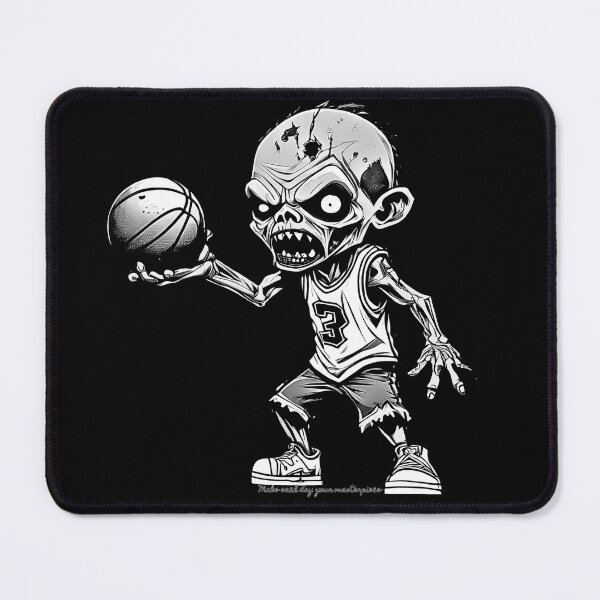 Item preview, Basket of the Undead -Zombie basketball design  designed and sold by attakorn.
