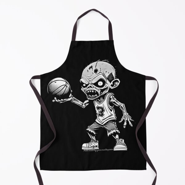 Item preview, Basket of the Undead -Zombie basketball design designed and sold by attakorn.