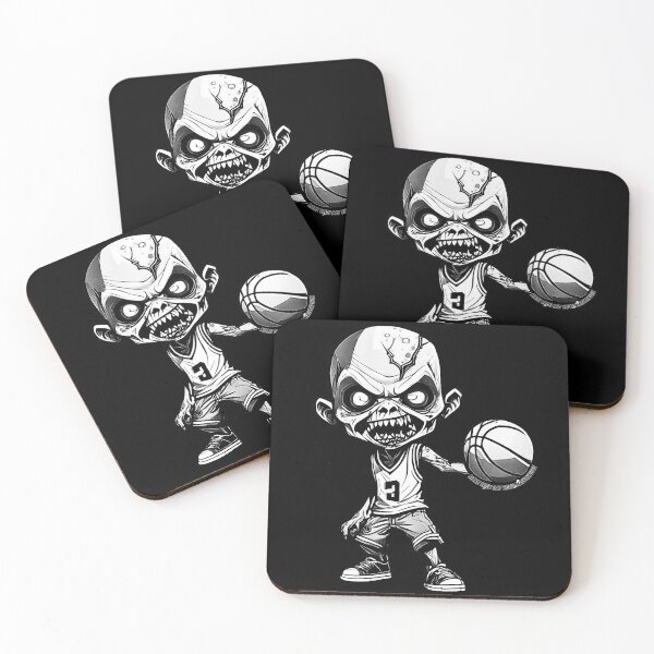 Item preview, Basket of the Undead -Zombie basketball design  designed and sold by attakorn.