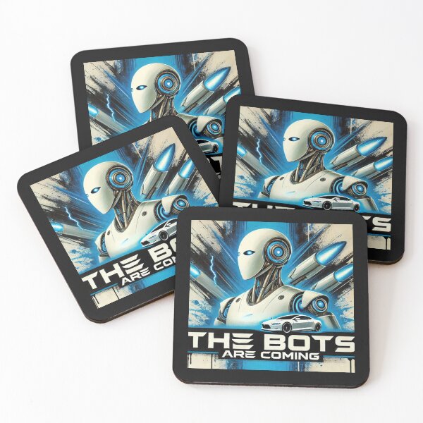 Item preview, the bots are coming designed and sold by TEEJAMBOREE.