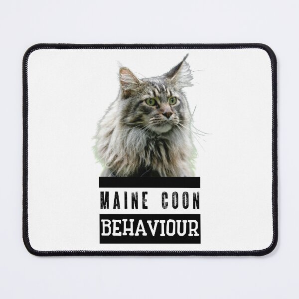 Item preview, Maine Coon Cat Behaviour, Gift for Cat Lovers designed and sold by FunkyCatDesign.