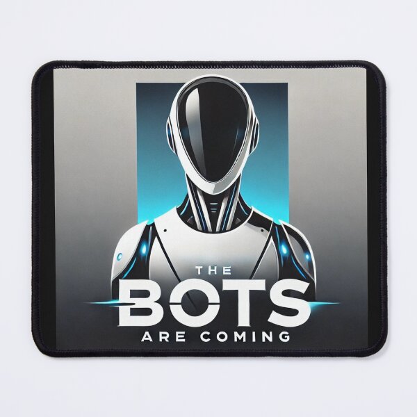 Item preview, the bots are coming designed and sold by TEEJAMBOREE.