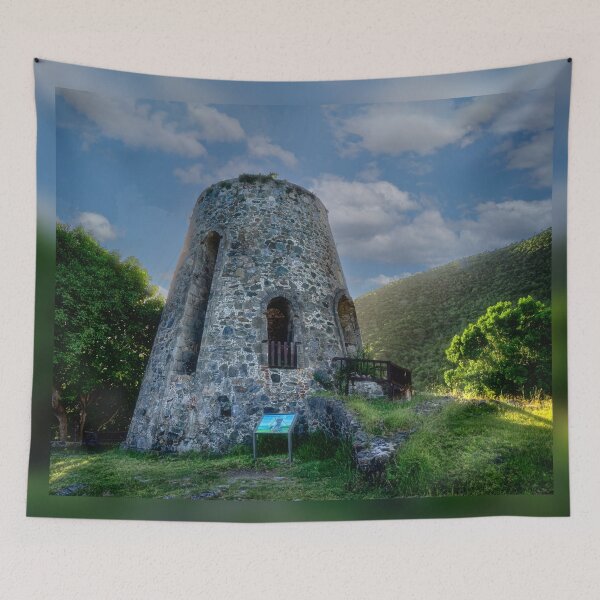 Item preview, Windmill ruins at Annaberg Sugar Plantation designed and sold by Kathy Weaver.
