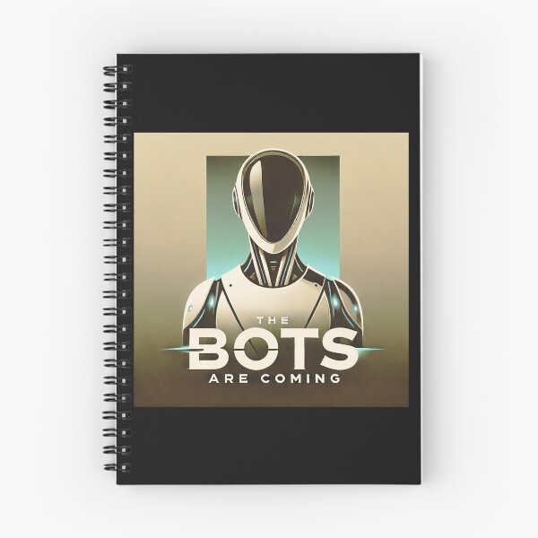 Item preview, the bots are coming designed and sold by TEEJAMBOREE.