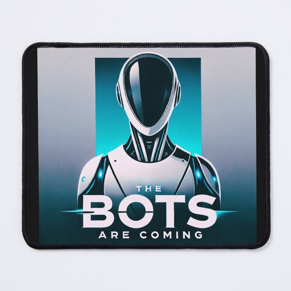 Item preview, the bots are coming designed and sold by TEEJAMBOREE.