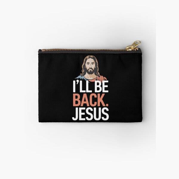 Item preview, I'll Be Back Jesus Christian Faithful Humor Design designed and sold by Karsten Stier.