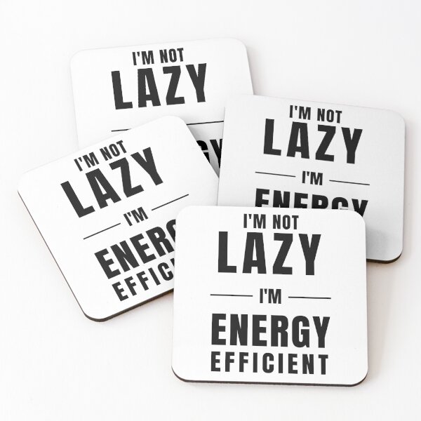 Item preview, Energy Efficient Humor - Witty Design designed and sold by UniversalFlair.