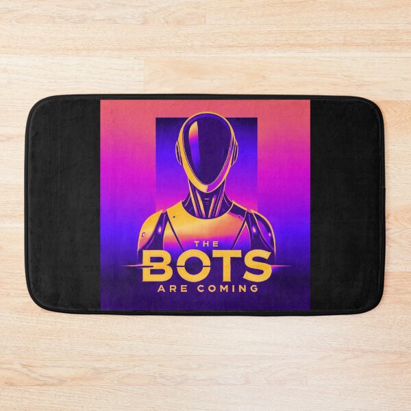 Item preview, the bots are coming designed and sold by TEEJAMBOREE.